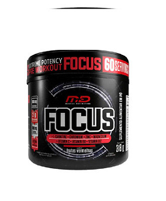 Pré-Treino MD Muscle Definition Focus 318g com Arginina