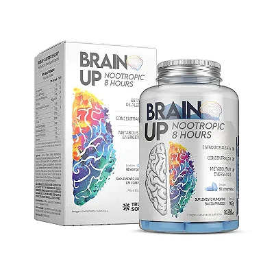 Nootrópico Brain Up 60 Comprimidos TRUE SOURCE