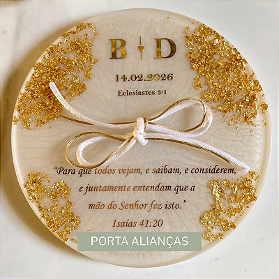 Minibanner Porta Alianças