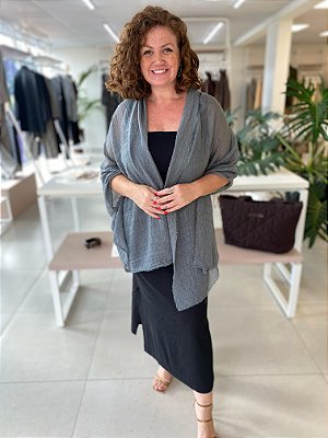 LENCO LEVE COM FIO DE LUREX