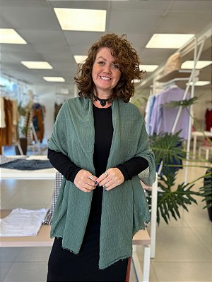 LENCO LEVE COM FIO DE LUREX