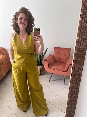 CALÇA PANTALONA ALFAIATARIA