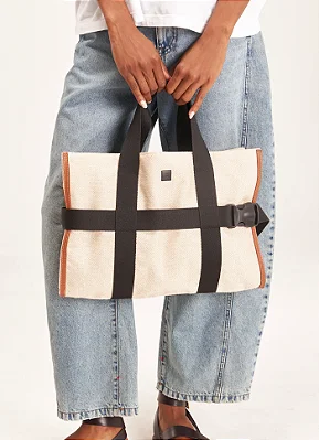 MAXI BOLSA LONA COM CADARÇOS