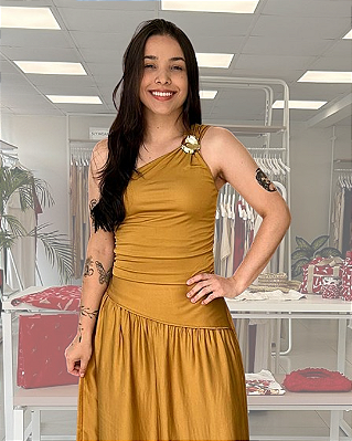BLUSA OMBRO ÚNICO