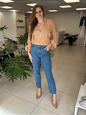 BATA EM VOIL ESTAMPA ANIMAL PRINT