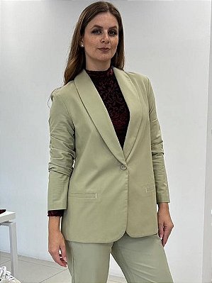 BLAZER ALFAIATARIA RETO DECOTE V