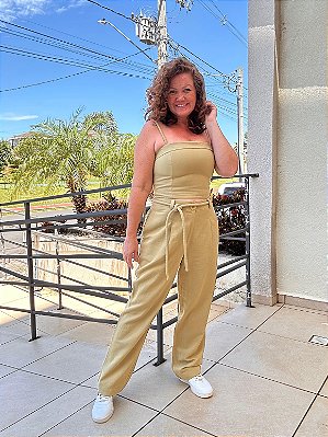 CALÇA EM LINHO ALFAIATARIA CLOCHARD