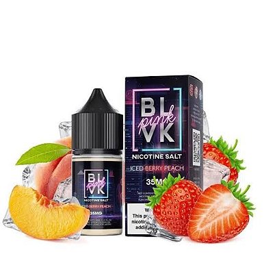 Blvk Pink Nicsalt 30ml - Iced Berry Peach