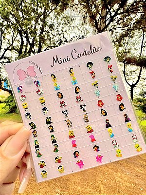 MINI CARTELÃO INFANTIL- PARA CRIANÇAS (MINNIE,FROZEN,MASHA,PEPPA,BABY SHARK,PRINCESAS, UNICÓRNIO)