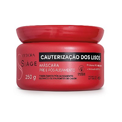 Máscara Capilar Siàge Cauterização dos Lisos 250g