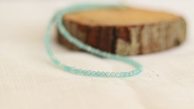 Colar Choker de Amazonita