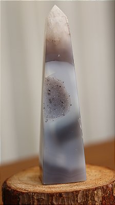 Ponta Geodo de Ágata - 15 a 17 cm