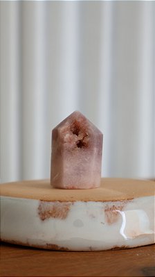 Ponta de Ametista Rosa - 4 a 4,5 cm