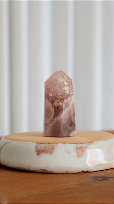 Ponta de Ametista Rosa - 5,5 a 6,5 cm