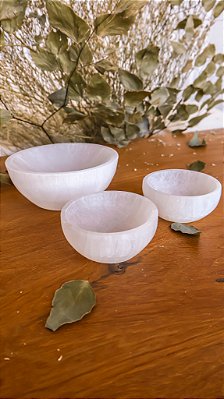 Bowl de Selenita - Redondo