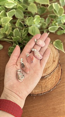 Opala Rosa - Pingente