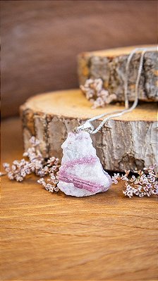Turmalina Rosa - Pingente