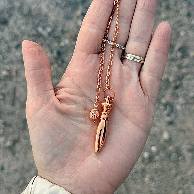 Pêndulo Egípcio banhado a cobre