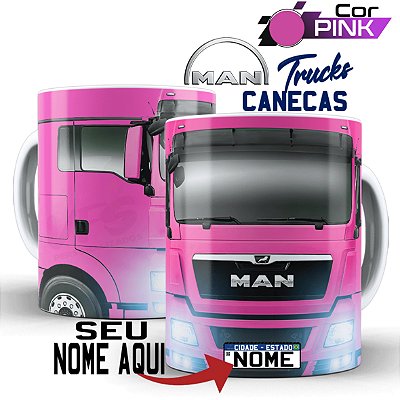 Caneca Personalizada Caminhoneiro Caminhão Man