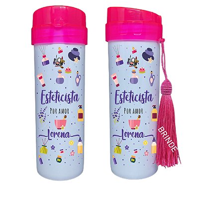 Squeeze Personalizada - Esteticista ( Coloque seu Nome)