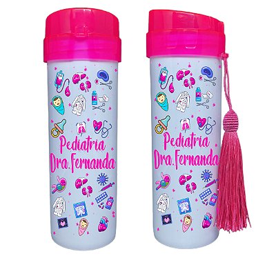 Squeeze Personalizada - Médica Pediatra ( Coloque seu Nome)
