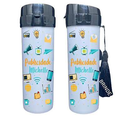 Squeeze Personalizada - Publicidade Publicitário ( Coloque seu Nome)