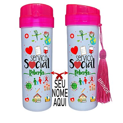 Squeeze Personalizada - Serviço Social ( Coloque seu Nome)