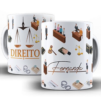 Caneca Personalizada - Advogada ( coloque nome )