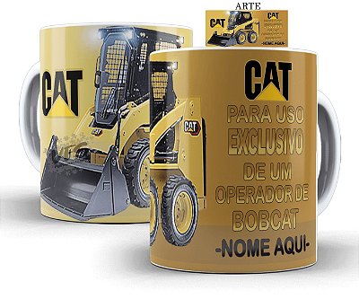 Caneca Personalizada - Operador Bobcat