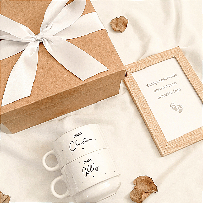 Caixa Presente para Padrinhos do Bebe Batizado