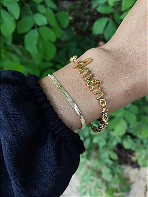 Pulseira elos amém
