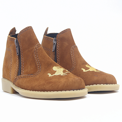 Botina INFANTIL Cavalinho 11301 - Ferrugem