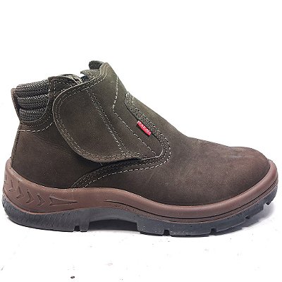 Botina SoftFlex Injetada Modelo 402 - Café