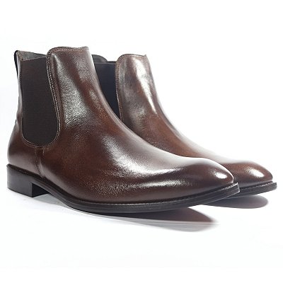 Botina Chealsea 240 BT - Napa Look Mouro