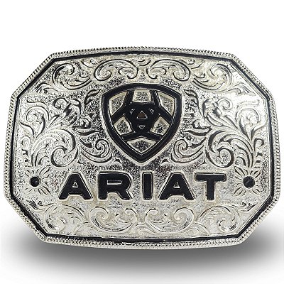 Fivela Country Ariat 017 - Preto Prata
