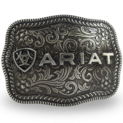 Fivela Country Ariat 020 - Preto Prata