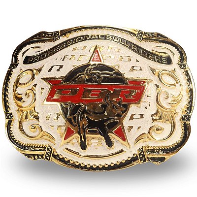 Fivela Country PBR 041 - Branca