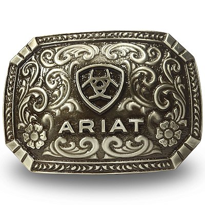 Fivela Country Ariat 10x7 019 - Envelhecido