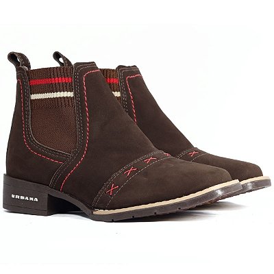 Botina Feminina Urbana 807 - Castanho Nobook