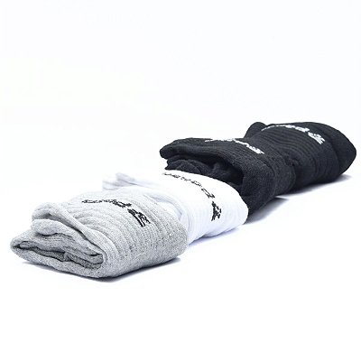 4 Pares Meias Poker Cano Longo 38 ao 43