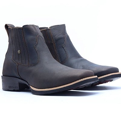 BOTA DA URBANA SEM BORDADO BQ 110 - tabaco Crazy Horse