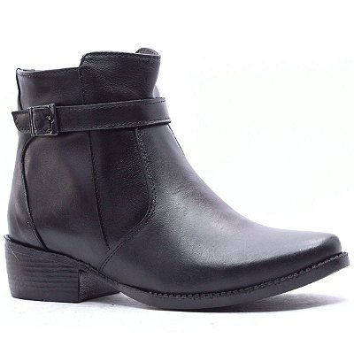 Botina vilella BR de ziper 4035 – preto floater