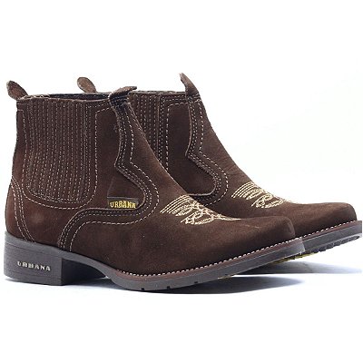 Botina Urbana Feminina 805 BR - Castanho