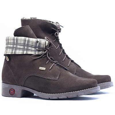 Coturno Feminino 702 - Castanho