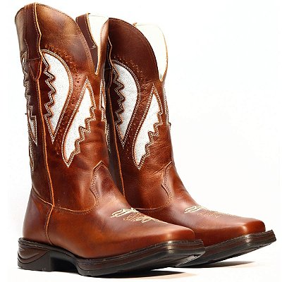 Bota Texana Bord. L510A 909 - Fóssil Mostarda