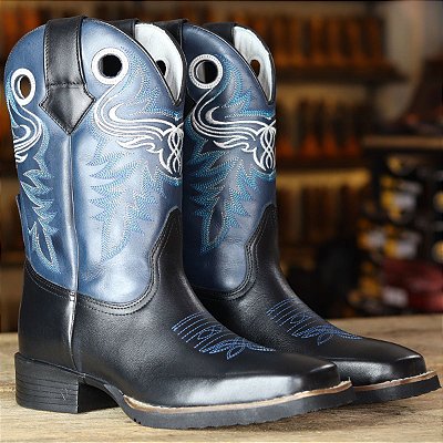 Bota Texana Masculina Royal 0712234 - FR Preto