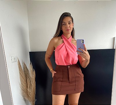 BLUSA FRENTE ÚNICA JORDANA
