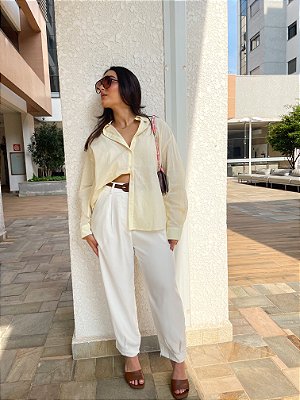 CALÇA DE ALFAIATARIA CENOURA
