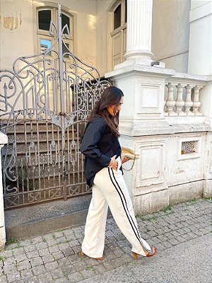 CALÇA COM LISTRA SPORT