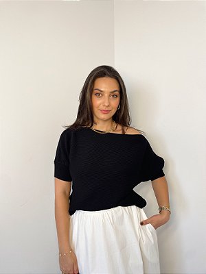 BLUSA COM MANGAS MARGARIDA